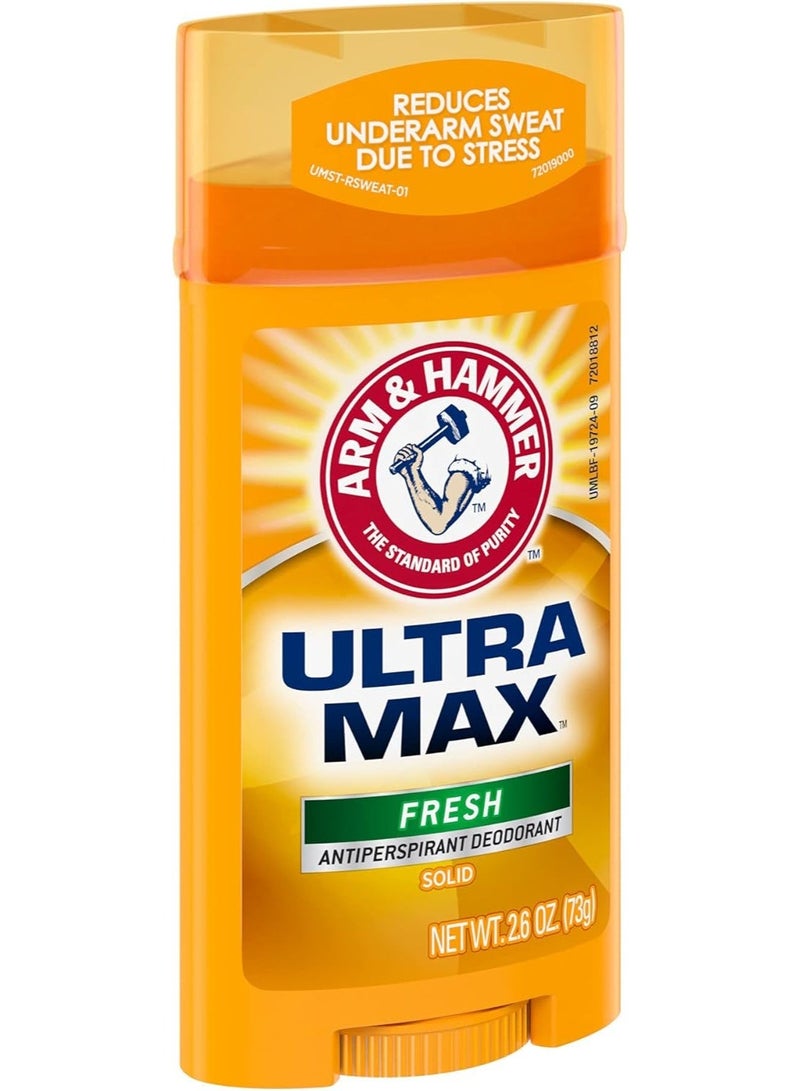 آرم آند هامر ألترامكس (Arm & Hammer Ultramax) – مزيل عرق صلب غير مرئي – 2.8 أونصة - Image 4
