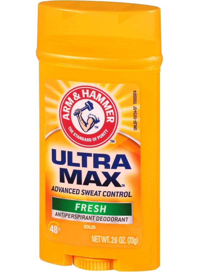آرم آند هامر ألترامكس (Arm & Hammer Ultramax) – مزيل عرق صلب غير مرئي – 2.8 أونصة - Image 3