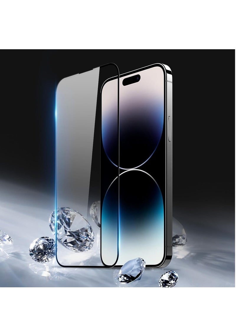 Generic 2 Pack Glass For IPhone 15 Plus Screen Protector Tempered Glass Full Glue Edge-to-Edge Screen Protector For IPhone 15 Plus (2023)  - Image 2