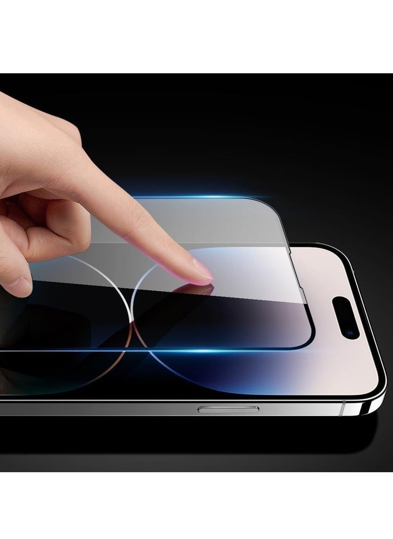Generic 2 Pack Glass For IPhone 15 Plus Screen Protector Tempered Glass Full Glue Edge-to-Edge Screen Protector For IPhone 15 Plus (2023)  - Image 3