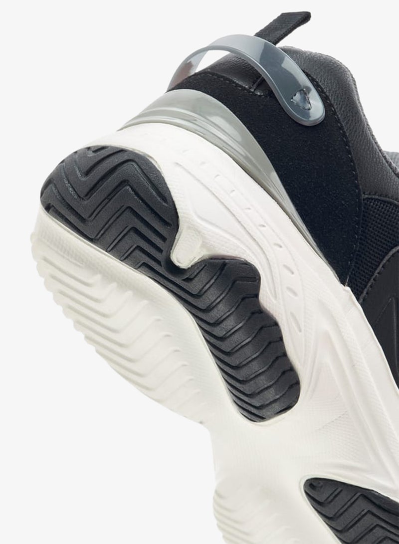 Dash Women Panelled Sports Shoes with Lace-Up Closure - Image 4