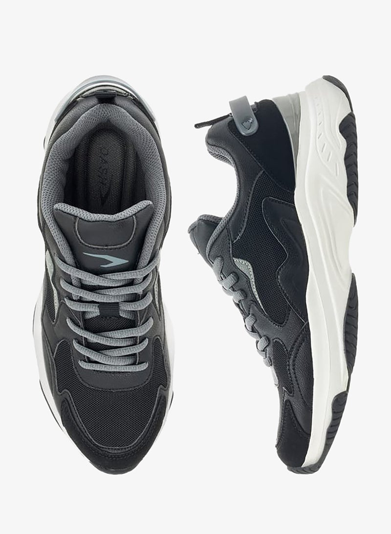 Dash Women Panelled Sports Shoes with Lace-Up Closure - Image 2