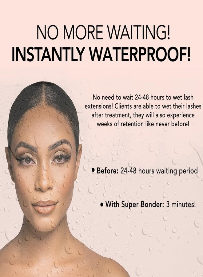 KIARA SKY LASH Super Bonder for Eyelash Extensions with Special Dropper | Glue Accelerator | Speed Up Drying Time | Increase Adhesive Bonding Power | Professional Use Only 15ml NOT A Glue - Image 4