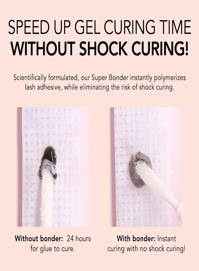 KIARA SKY LASH Super Bonder for Eyelash Extensions with Special Dropper | Glue Accelerator | Speed Up Drying Time | Increase Adhesive Bonding Power | Professional Use Only 15ml NOT A Glue - Image 3