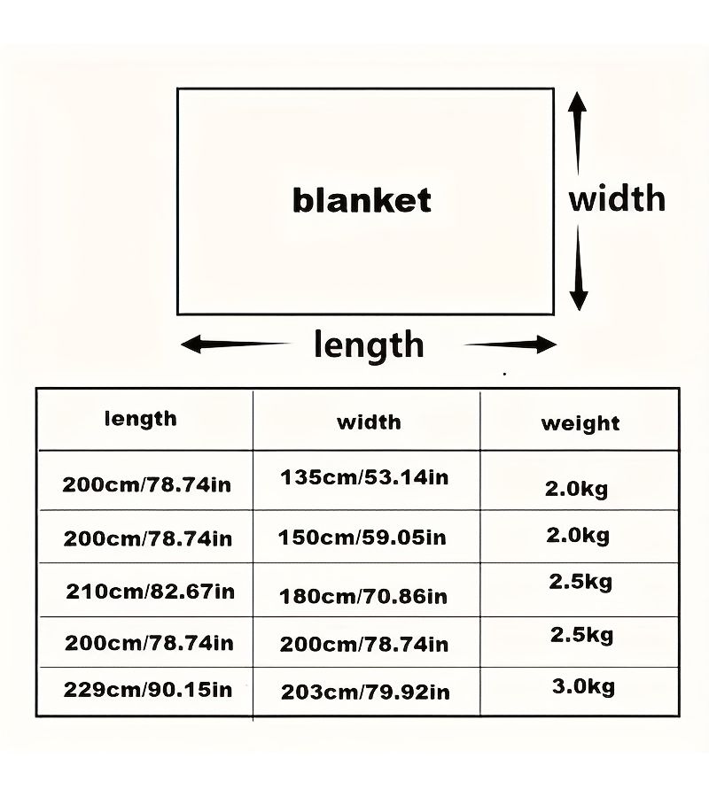 بطانية من القطن السميك المخملي باللون الأزرق، ناعمة ومريحة، مقاس 70.87 × 78.74 بوصة - Image 3