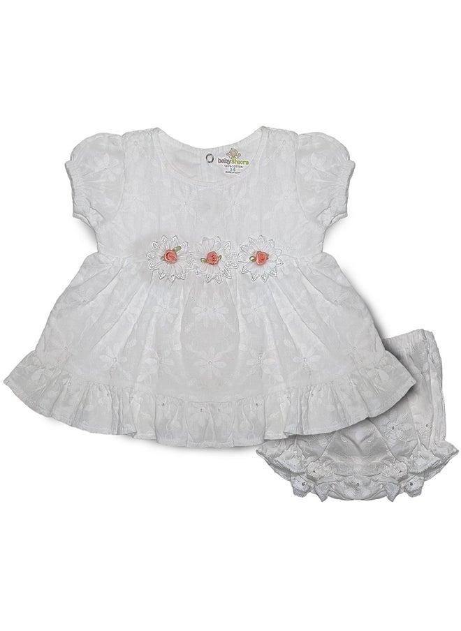 BabyShoora - Baby girls dress with panty - Image 1