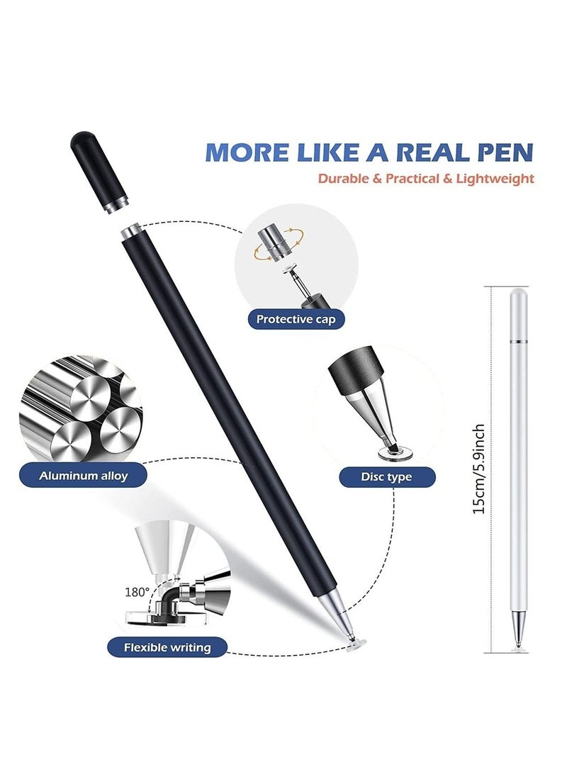 Universal Stylus Pen For Touch Screens Passive Stylus Pen Compatible With IOS And Android Devices IPad IPhone Laptop Samsung Phones And Tablets For Drawing And Handwriting  - Image 2