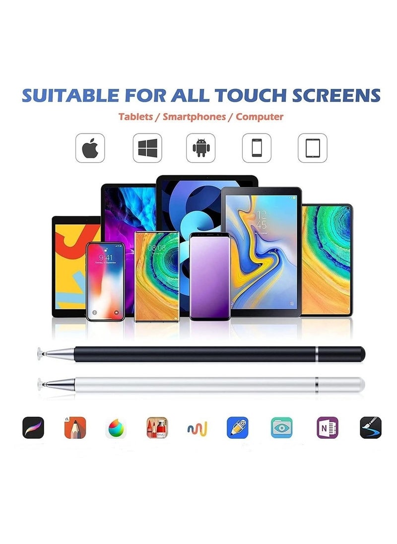 Universal Stylus Pen For Touch Screens Passive Stylus Pen Compatible With IOS And Android Devices IPad IPhone Laptop Samsung Phones And Tablets For Drawing And Handwriting  - Image 5