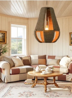 ماركة غير محددة علاقي حبال ريفي مفرد قاعده اللمبه E27  - Image 1