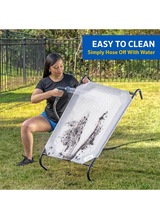 Coolaroo 474676 Original Elevated Pet Bed, Extra Large, Brunswick Green - Image 5