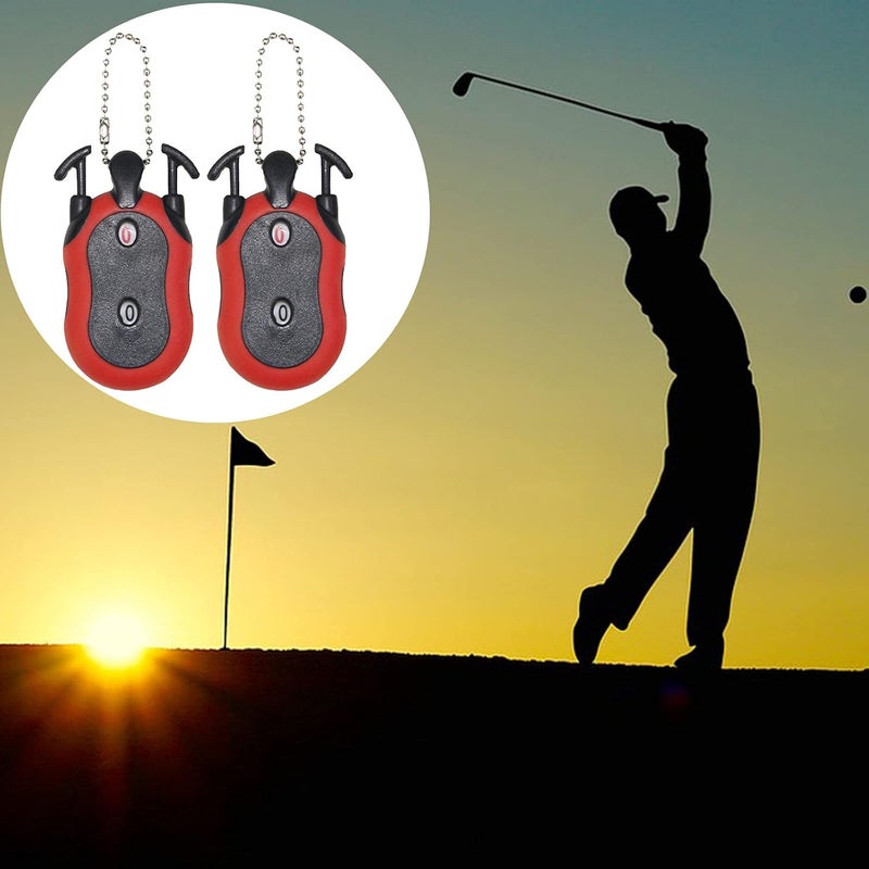 klarako Golf Score Counter Golf Stroke Putt Scorer Dual Dial Score Counter - Image 4