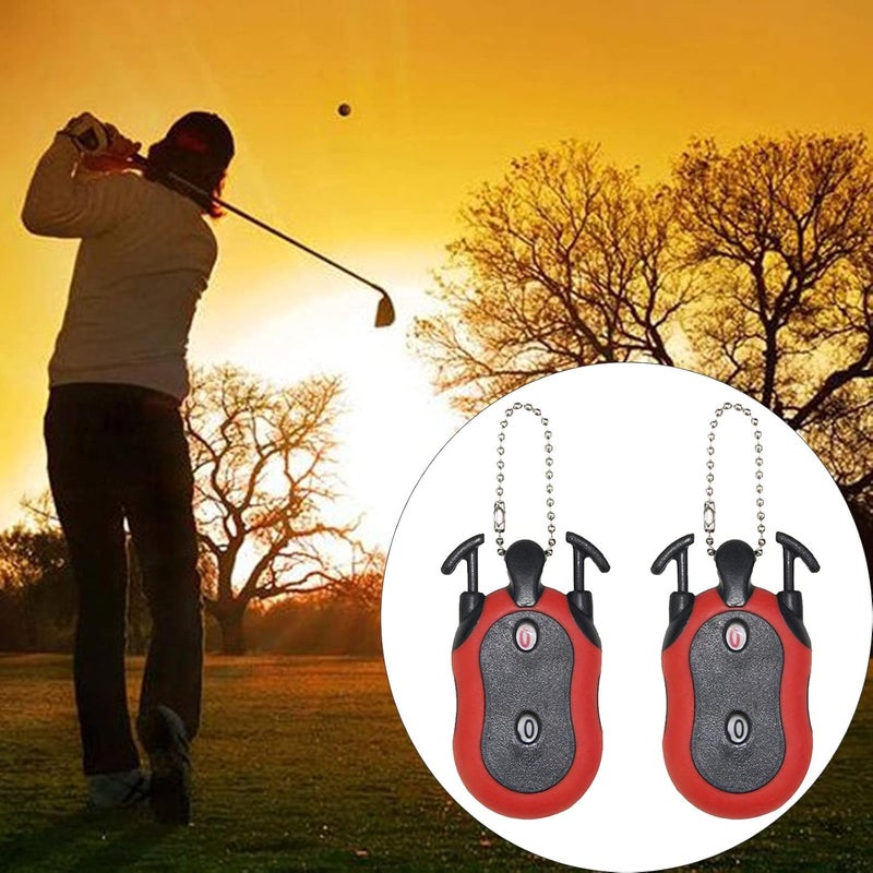 klarako Golf Score Counter Golf Stroke Putt Scorer Dual Dial Score Counter - Image 5