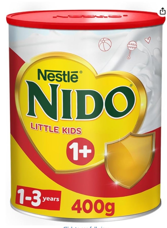 NESTLE NIDO One Plus growing up formula for toddlers 1-3 years 400g tin