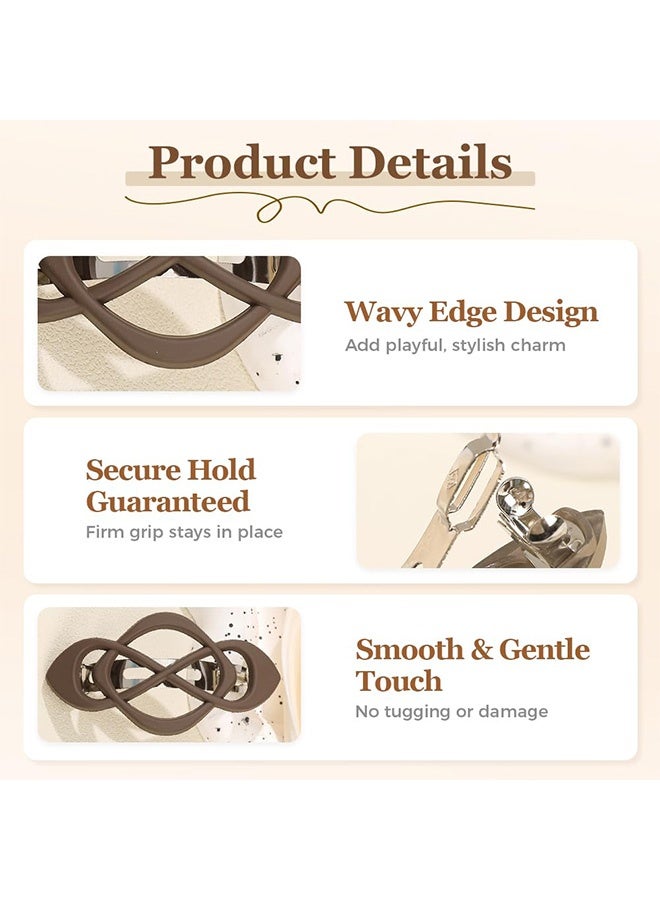 Quantum 4 PCS Hair Clips, Elegant Retro Hair Accessories with Classic Design, Secure Hold Hair Clips for Women & Girls - Image 3