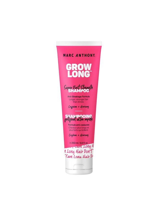 MARC ANTHONY Strengthening Biotin Shampoo, Grow Long Anti-Frizz, Anti-Breakage & Nourishing Formula For Split Ends - Vitamin E, Caffeine & Ginseng for Dry & Damaged Hair - Image 1