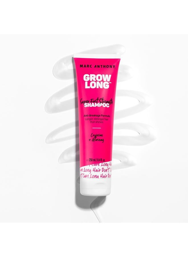 MARC ANTHONY Strengthening Biotin Shampoo, Grow Long Anti-Frizz, Anti-Breakage & Nourishing Formula For Split Ends - Vitamin E, Caffeine & Ginseng for Dry & Damaged Hair - Image 5