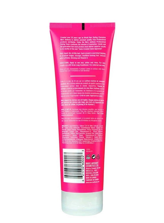 MARC ANTHONY Strengthening Biotin Shampoo, Grow Long Anti-Frizz, Anti-Breakage & Nourishing Formula For Split Ends - Vitamin E, Caffeine & Ginseng for Dry & Damaged Hair - Image 2