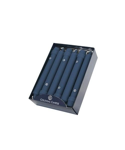 Colonial Candle Unscented Taper Candle, Classic Collection, Wedgewood, 8 in, Pack of 12 - Up to 6 Hours Burn - Image 2