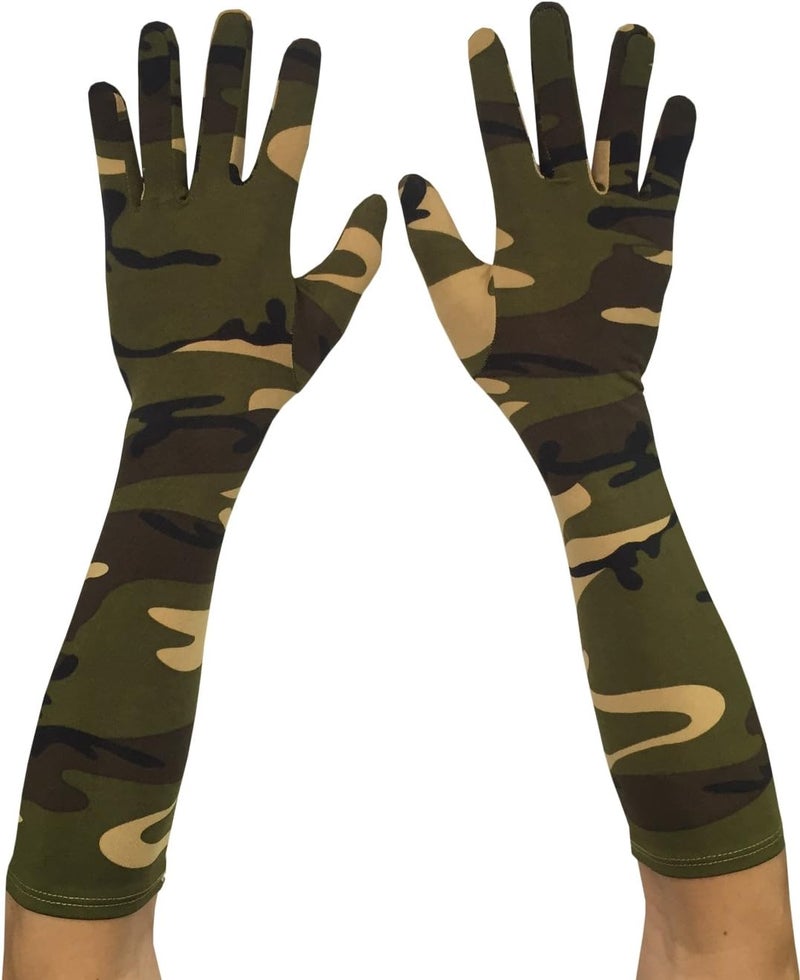 Adult Spandex Elbow Length Costume Gloves
