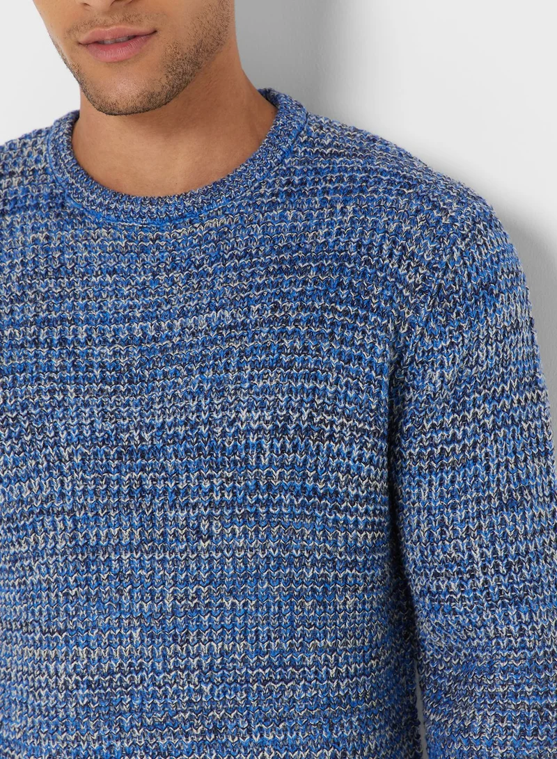 BRAVE SOUL Melange Sweater