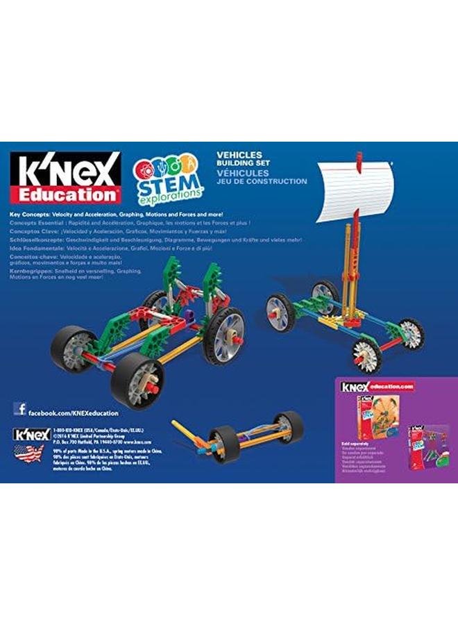 بيسيك فن 79320 مجموعة بناء المركبات الاستكشافية التعليمية 7 نماذج وظيفية ألعاب تعليمية للأطفال 131 قطعة مجموعة التعلم الجذعية الهندسة للأطفال ألعاب البناء للأطفال الذين تتراوح أعمارهم بين 8 سنوات فما فوق - Image 2