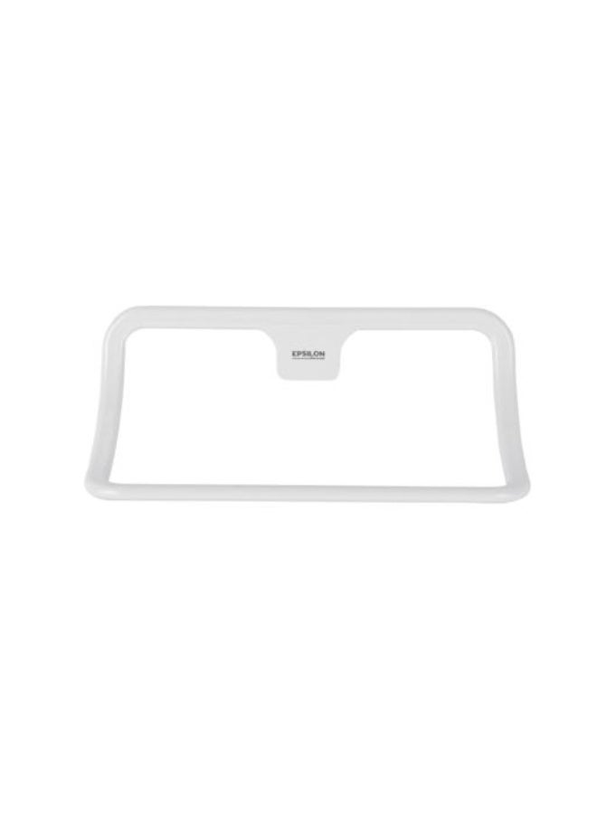 Epsilon Adhesive Towel Holder EPSBA1538, No-Drill Wall Mounted Towel Rack, 2kg Load Capacity, Strong Adhesive Backing, Tool-Free Installation for Bathroom, Kitchen, Tiles, Glass & Metal Surfaces, White - Image 3
