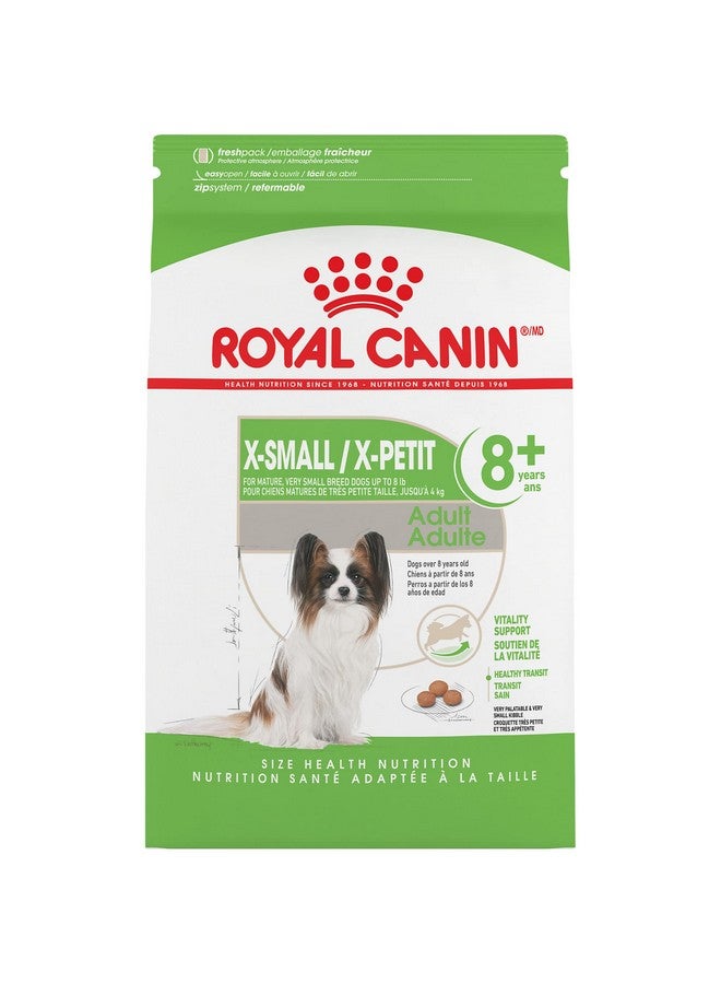 رويال كانين طعام جاف للكلاب البالغة الصغيرة جدًا بعمر 8+، كيس 2.5 رطل - Image 1