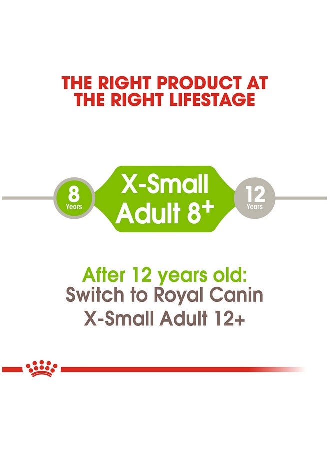 رويال كانين طعام جاف للكلاب البالغة الصغيرة جدًا بعمر 8+، كيس 2.5 رطل - Image 5