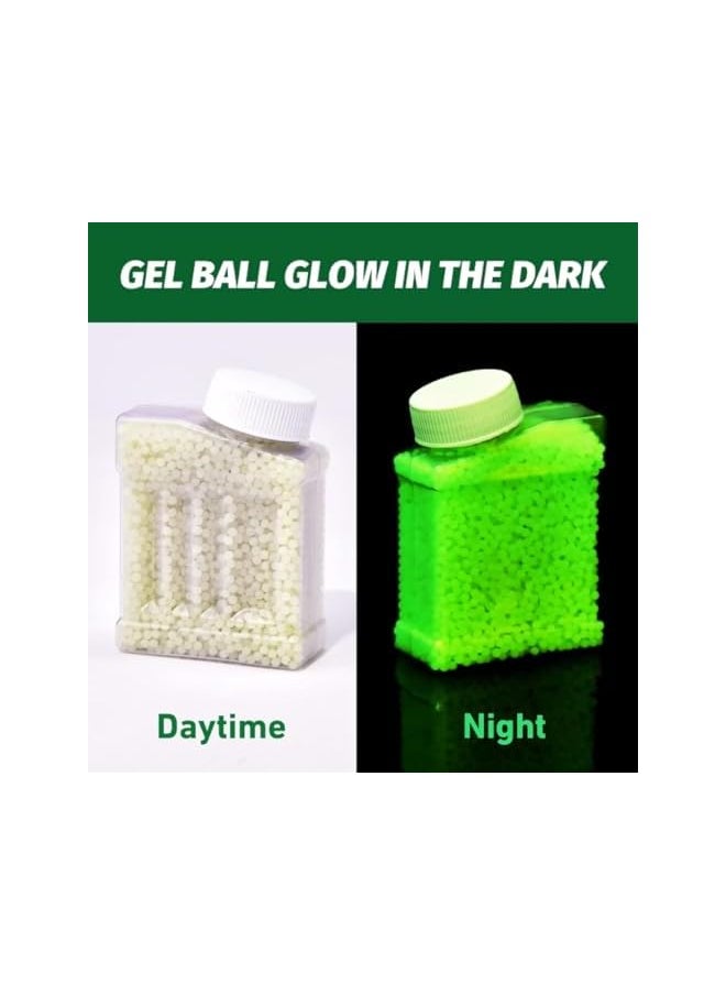 The Bros Glow in The Dark Water Beads 50,000 Clear Gel Jelly Beads for Vase Filler, Non Toxic Water Beads for Soilless Planting, Wedding Centerpieces, Floral Arrangements & Home Décor  - Image 2