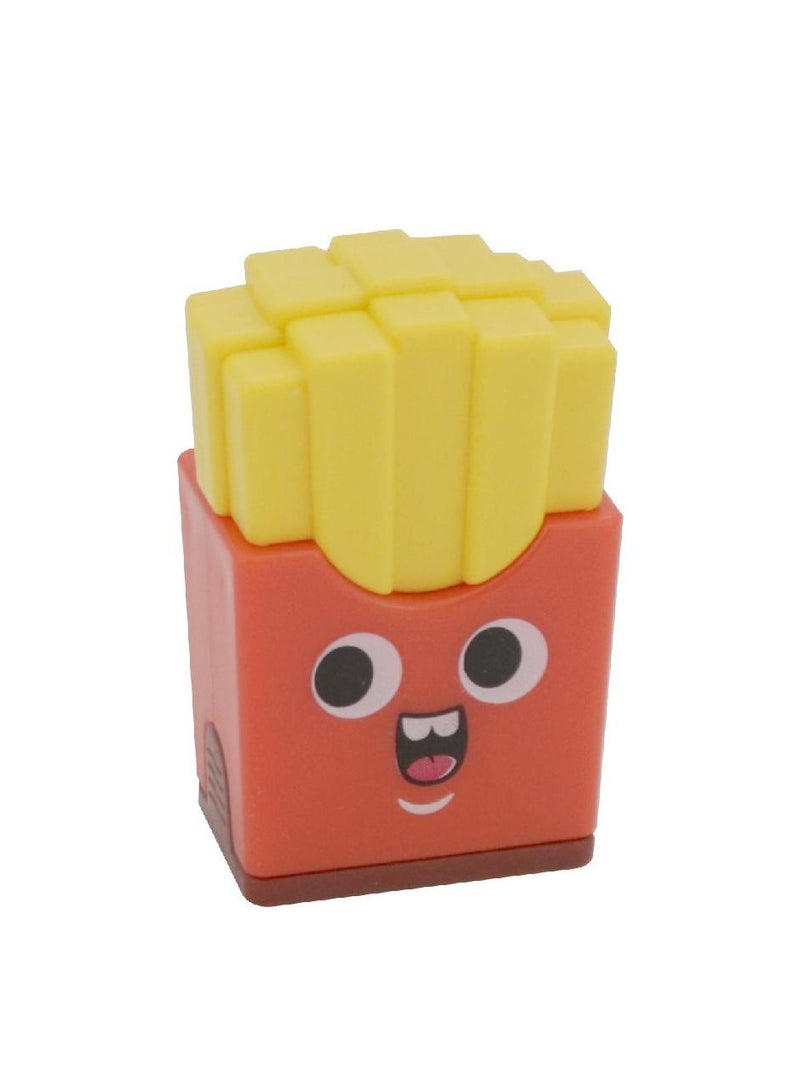 روكو ممحاة مطاطية بطاطس مقلية مع مبراة - Image 1