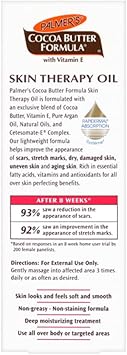 PALMER'S زيت علاج البشرة من بالمرز بزبدة الكاكاو لندبات الجلد وعلامات التمدد والبشرة الجافة - 60 مل - Image 4