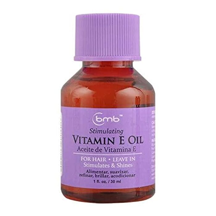 BMB Stimulating Vitamin E Leave in Hair Oil 1oz / 30ml - Image 1