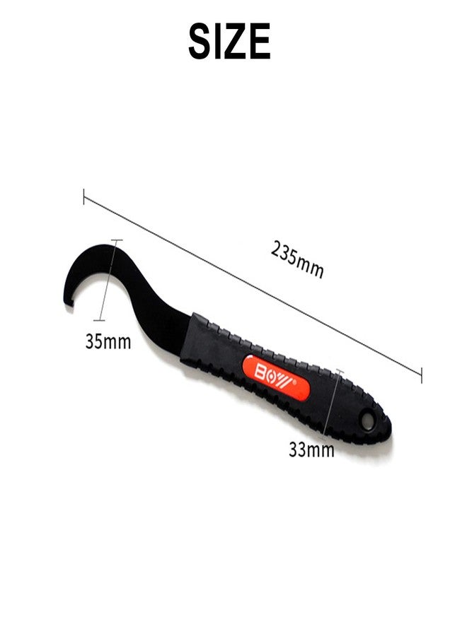 SONZUIA Lock Spanner, Bike Bottom Bracket Removal Tool, Bike Bottom Bracket Wrench for Removal Vintage Bicycle Bottom Brackets Cups Lock Ring - Image 2