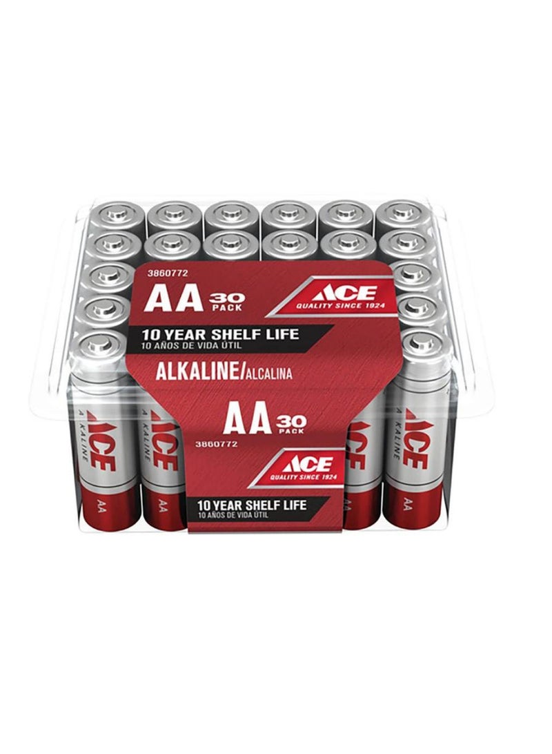ACE Alkaline AAA Battery Pack 30Pc