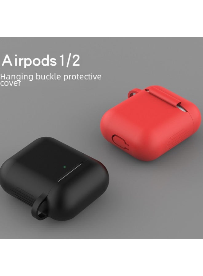 For Apple Aripods1/2 Generation Universal Earphone Case Silicone Protective Case Wireless Bluetooth Earphone Case Protective Case - Image 3