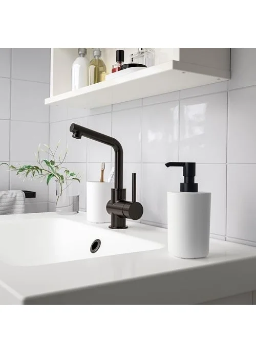 أيكيا Bathroom Soap Dispenser Set White Liquid Soap Dispenser Set