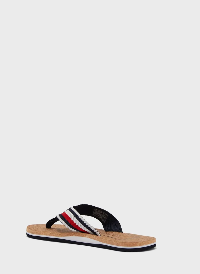 TOMMY HILFIGER Logo Flip Flops