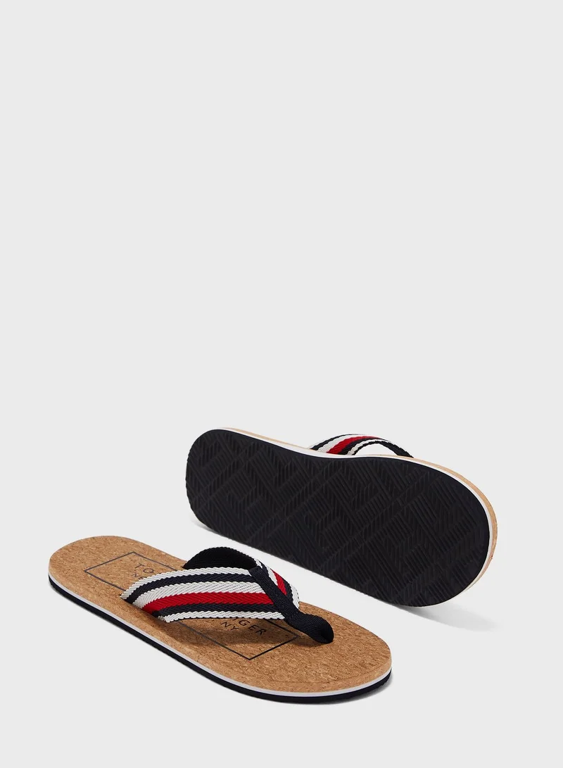 TOMMY HILFIGER Logo Flip Flops
