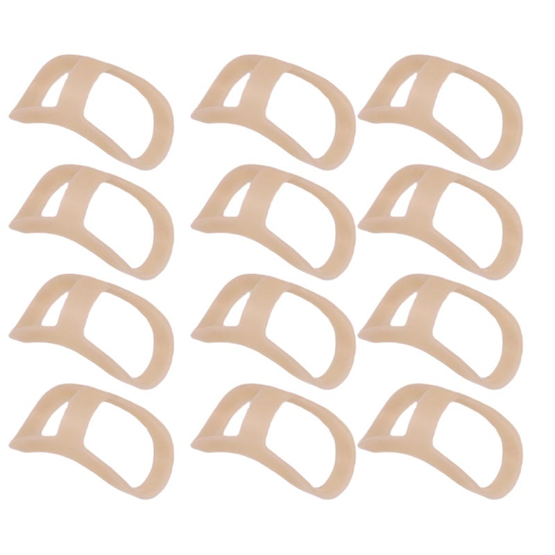 12PCS Oval Finger Splint PP Portable Finger Joint Brace Support for Piano Guzheng Pipa Guitar Player M - Image 5