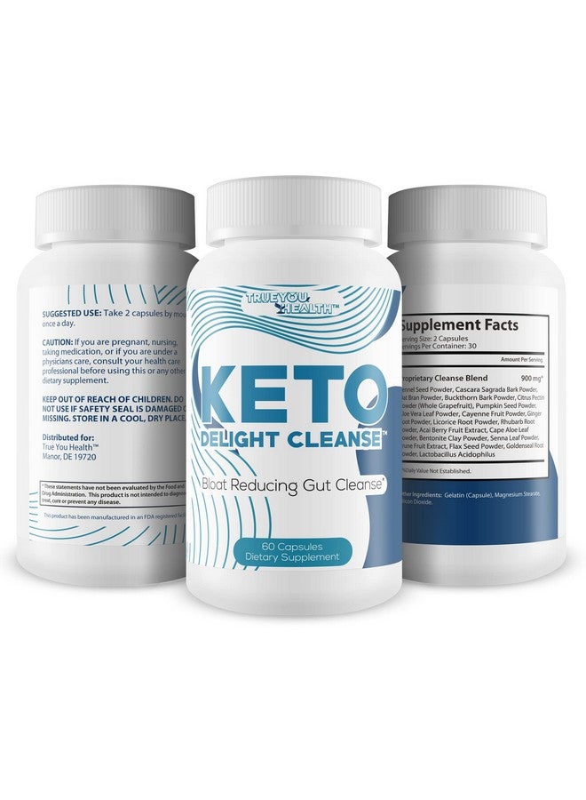 Generic Keto Delight Cleanse - Premium Keto Cleanse - Promote Reduced Gut Bloat for a Healthy Appearance - Support Gut Health, Digestion, & Regularity with Probiotics - Cleanse Keto Complete Cleanse Detox  - Image 4