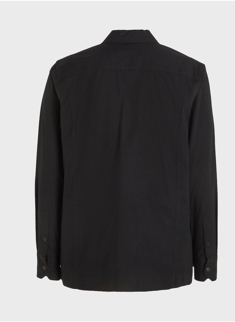 Calvin Klein Jeans - Casual Regular Fit Ripstop Shirt - Image 1