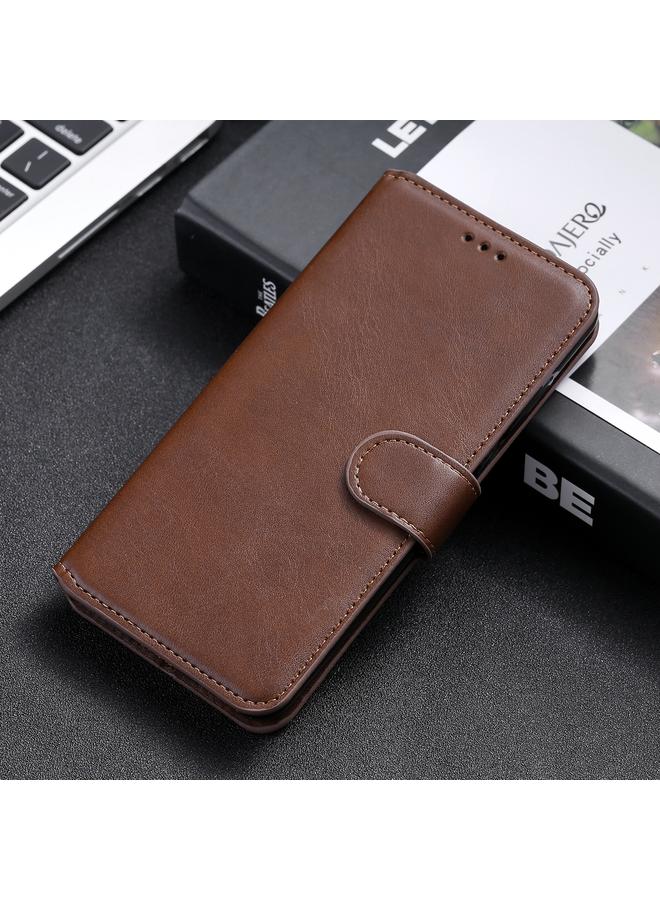 Case For Xiaomi Poco M4 Pro Classic Calf Texture PU + TPU Horizontal Flip Leather Case