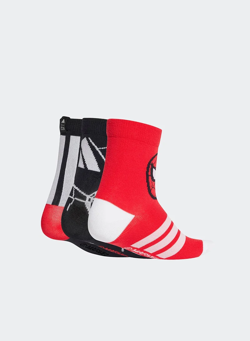 Adidas marvel spider-man kids unisex crew socks