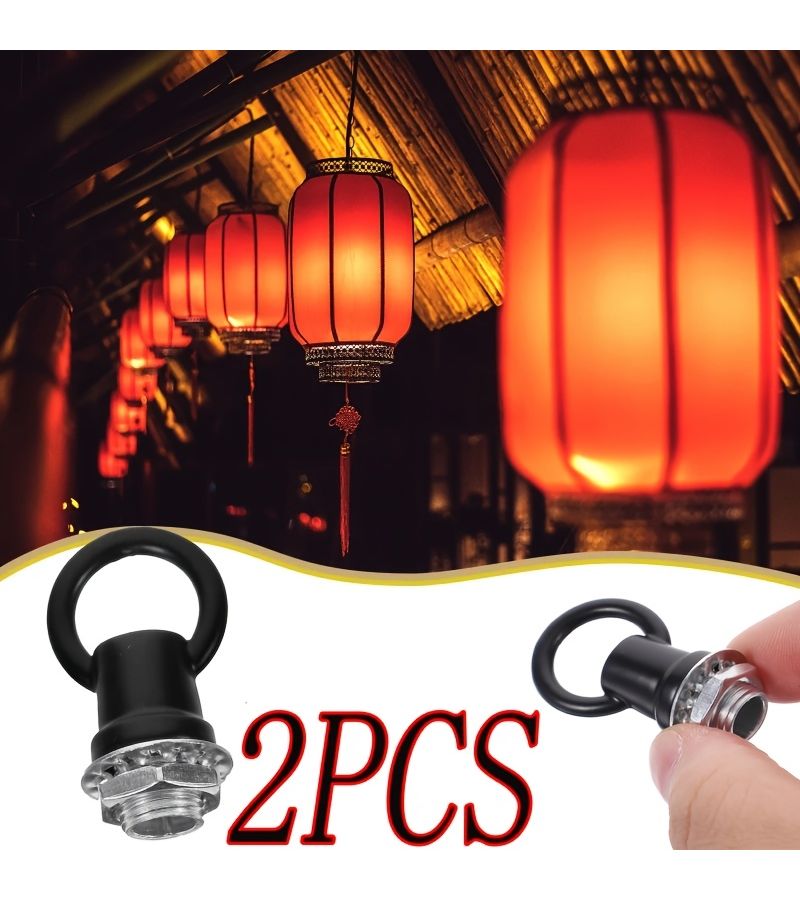 2pcs M10 Lamp Hanging Rings Heavy Duty Ceiling Connectors for Fixtures - Image 1