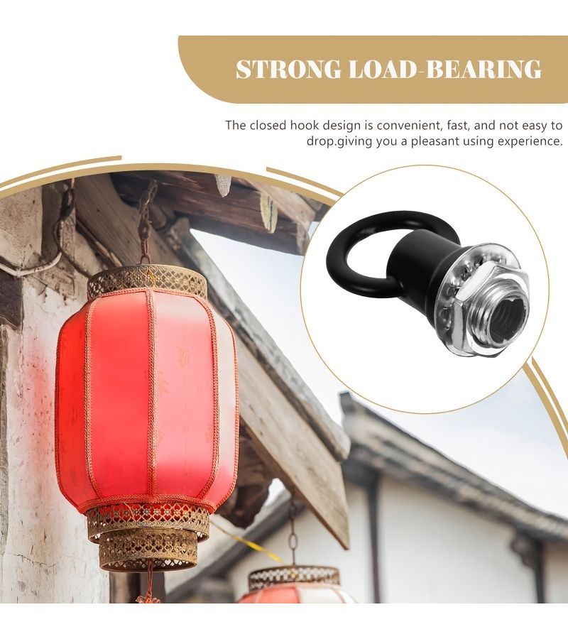 2pcs M10 Lamp Hanging Rings Heavy Duty Ceiling Connectors for Fixtures - Image 2