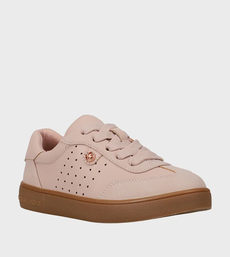 Michael Kors JEM SCOTTY Textured Low-Top Sneakers