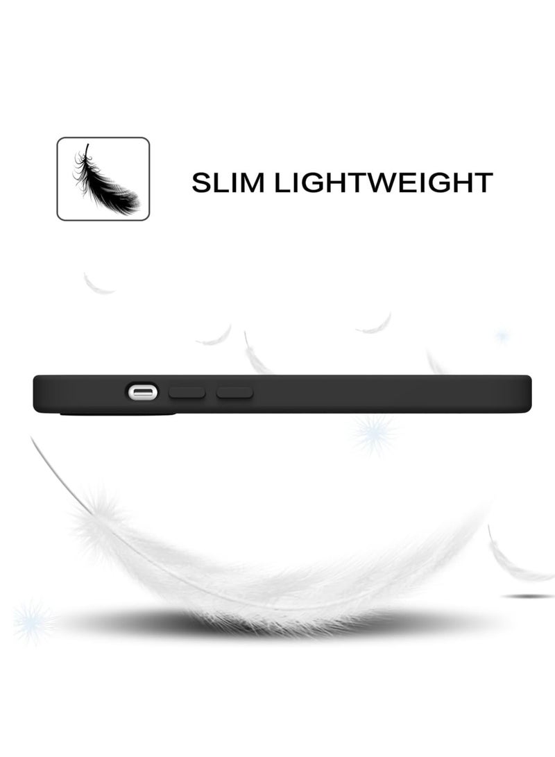 ELTRAZONE Soft Silicone Rubber Bumper Microfiber Lining Hard Back iPhone 15 Pro Back Cover Shockproof Protective Case Cover, Anti-Scratch, Dustproof, Premium Quality, Slim-Fit - Image 4