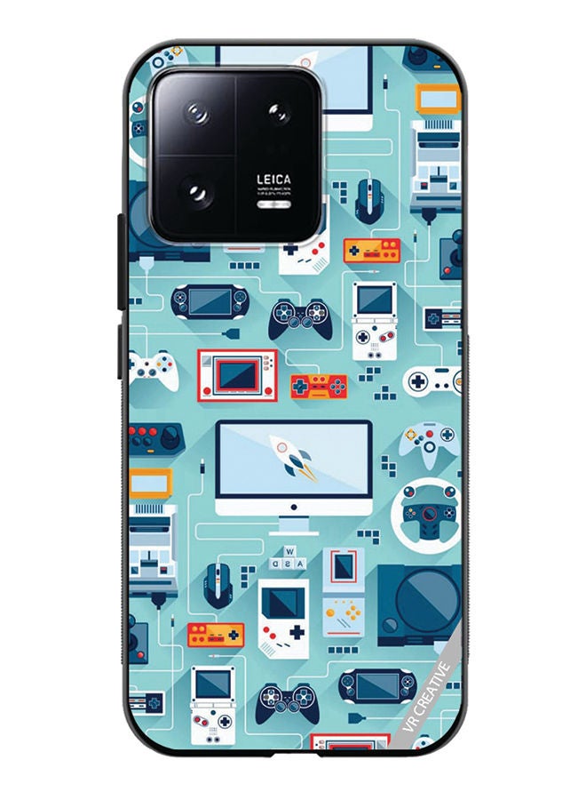 VR CREATIVE Protective Case Cover For Xiaomi 13 Technolgu Items Design Multicolour - Image 1