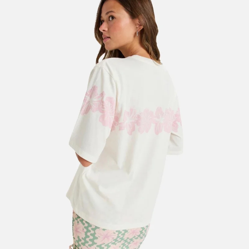 روكسي Hangloose Placed Short Sleeves T-Shirt - Women