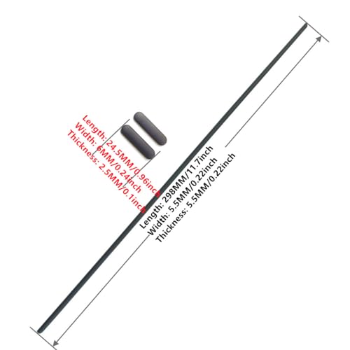 WATIPUNO Replacement Laptop Bottom Rubber Foot Strip Non-Slip Compatible with Lenovo ThinkBook 15 G2-ITL/are 20VG/20VE 21A4/21A5 G3-ITL/AC G4-IAP 21DJ Series - Image 4